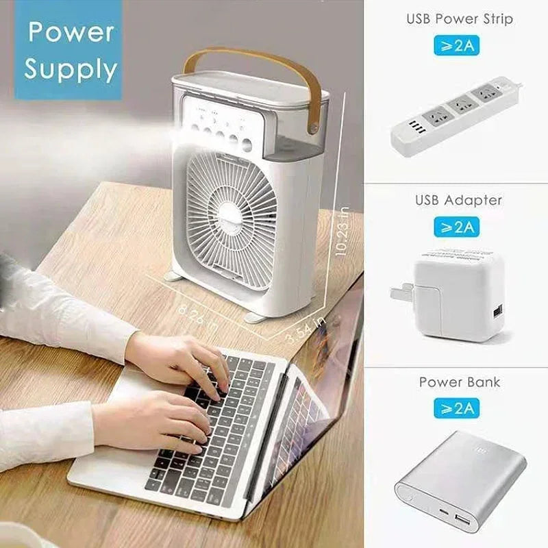 Portable 3-in-1 Air Conditioner Fan