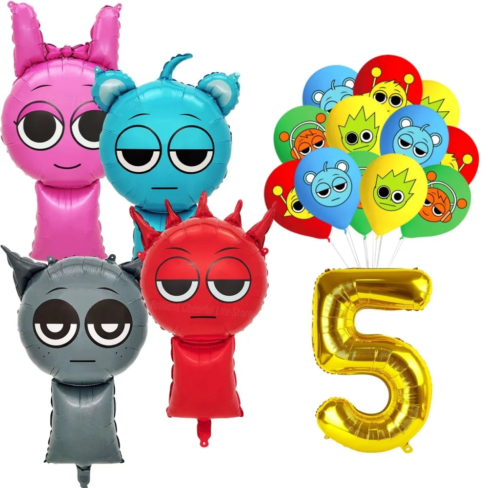 Kids Birthday Party Decoration Set