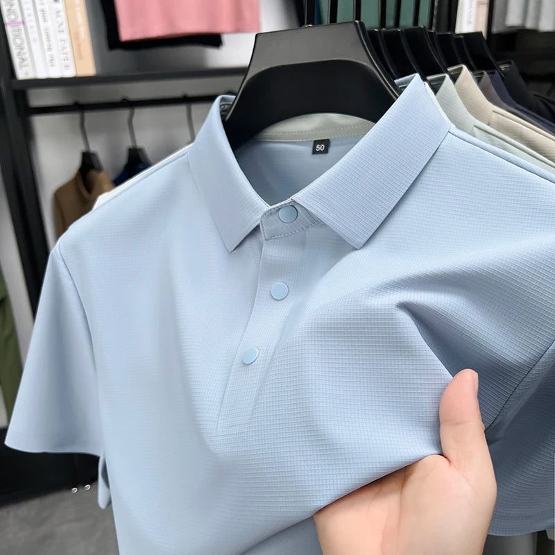 Men Premium Jacquard Polo T-Shirt