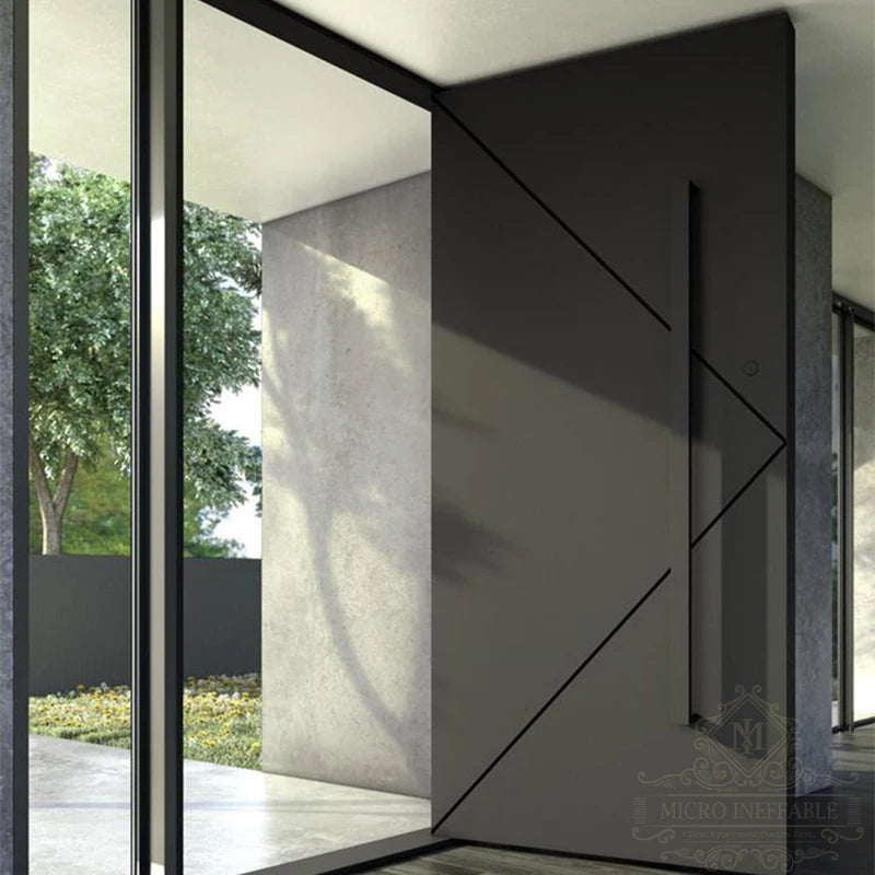 Modern Aluminum Pivot Door