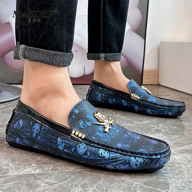 Men’s Luxury PU Leather Loafers