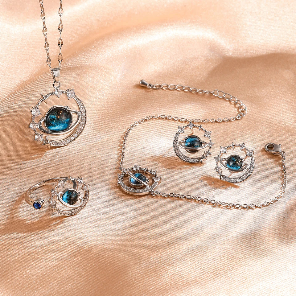 Luxury Zircon Jewelry Set for Women