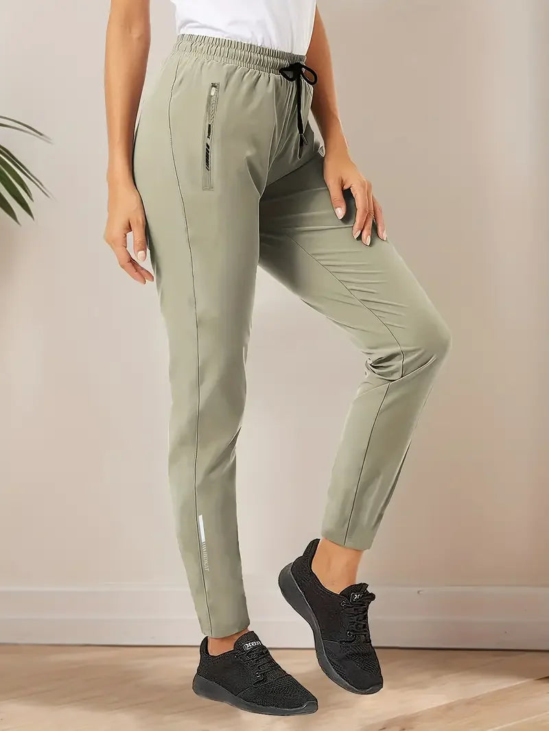 Women Quick-Dry Ice Fiber Pants