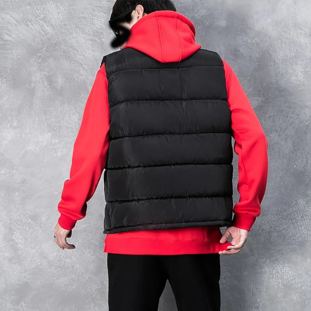 Men’s Warm Sleeveless Vest Jacket