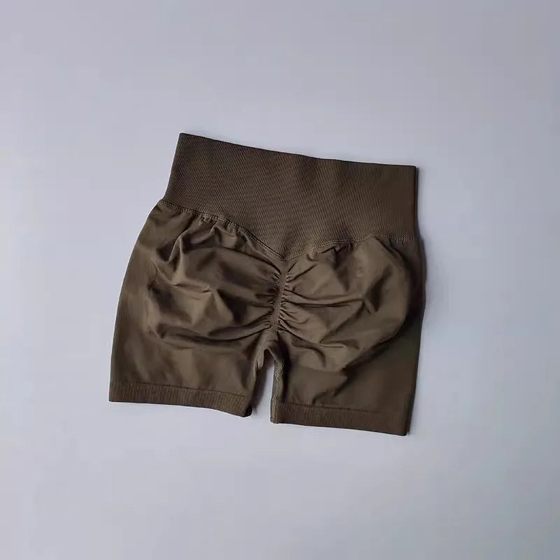 Women High-Waist Yoga Sports Shorts