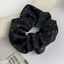 Rhinestone Satin Scrunchies