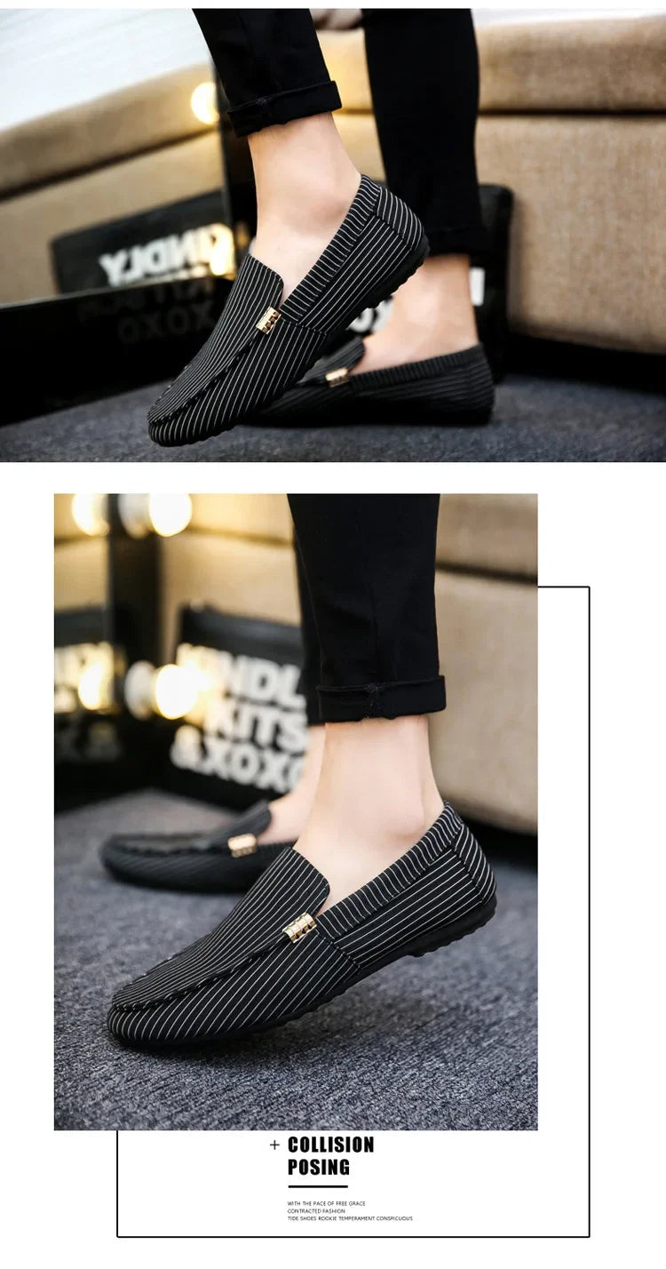 Men’s 2025 Breathable Flat Loafers