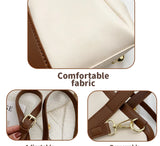 Elegant Leather Crossbody Handbag