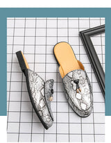 Men Leather Mules