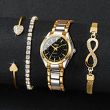 Victoria Crystal Watch Set