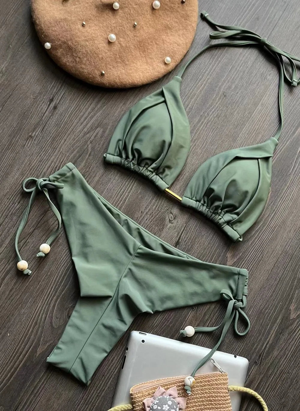 13 Color Triangle Bikini
