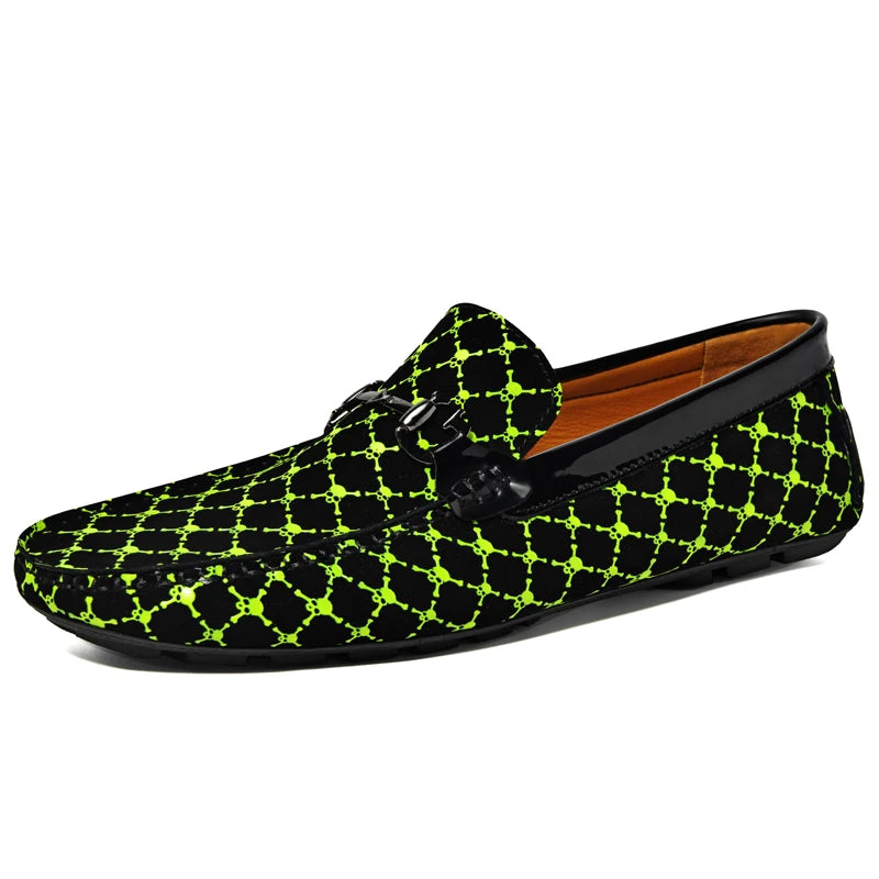 Men Breathable Handmade Leather Loafers