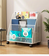 Kids Bookshelf Desk Organizer