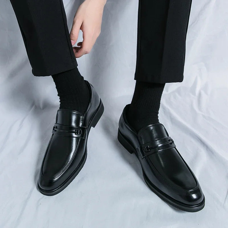 Men’s 2025 Soft Sole Leather Loafers