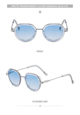Vintage Round Metal Sunglasses