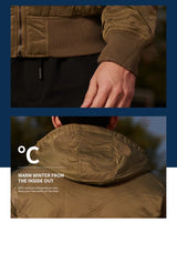 Men’s Padded Waterproof Winter Jacket