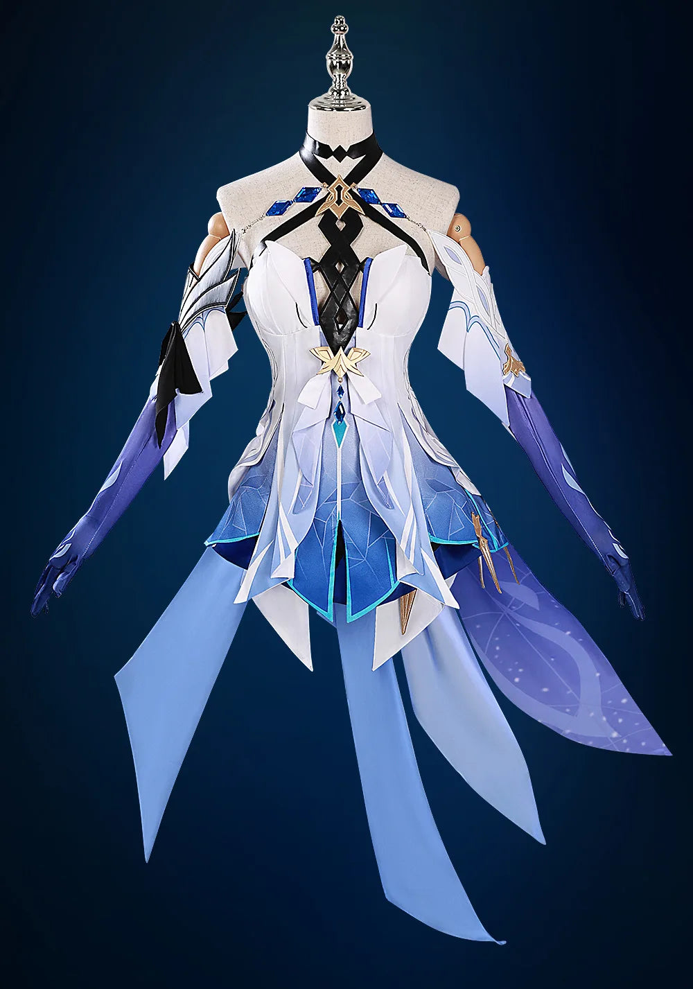 Genshin Skirk Cosplay Costume