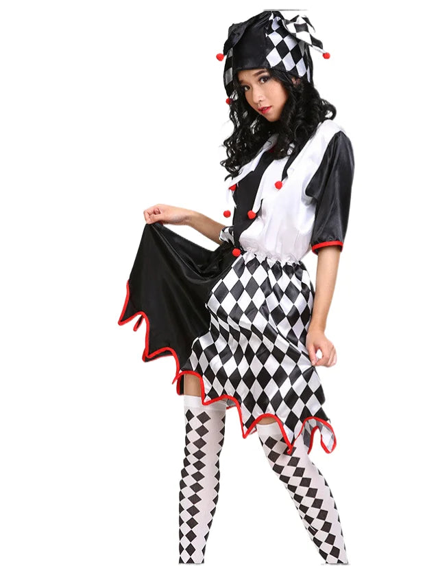 Funny Clown Carnival Costume