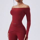 Women's Long Sleeve Workout Top