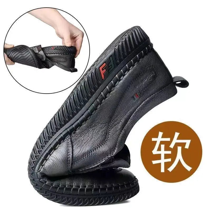 Men PU Leather Office Loafers