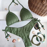 13 Color Triangle Bikini
