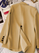 TrendyCore™ – Streetwear Office Blazer (Long Sleeve, Korean Fit, 2025 Vibe)