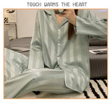 Women's Satin Pajama Set
