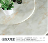 Rotating Metal Dining Table