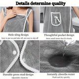 Bath Towel Wearable Wrap