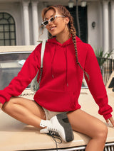 Solid Pocket Hoodie