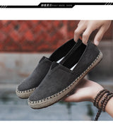 LinenStep™ Men’s Casual Linen Sneakers