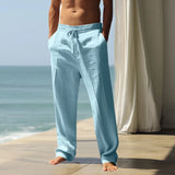 Men Cotton Linen Pants