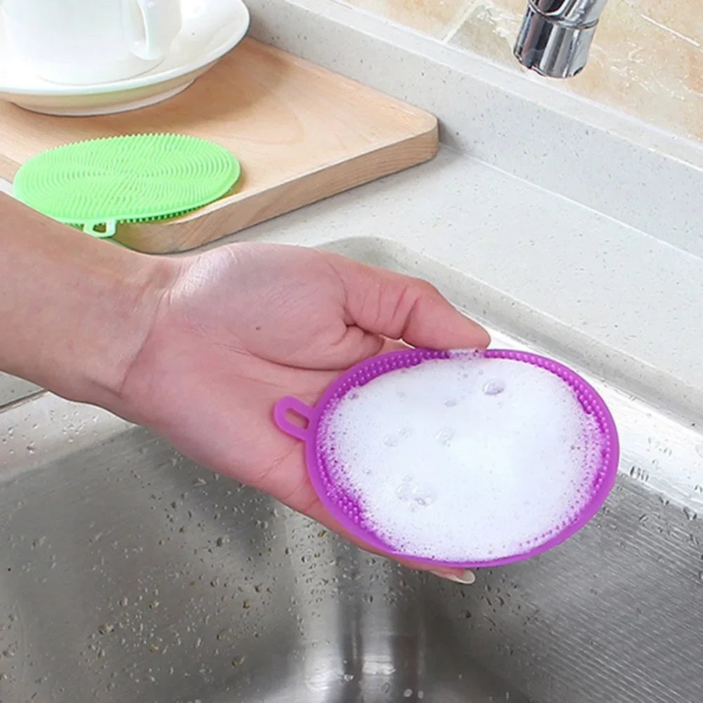 Silicone Scouring Pad Brush