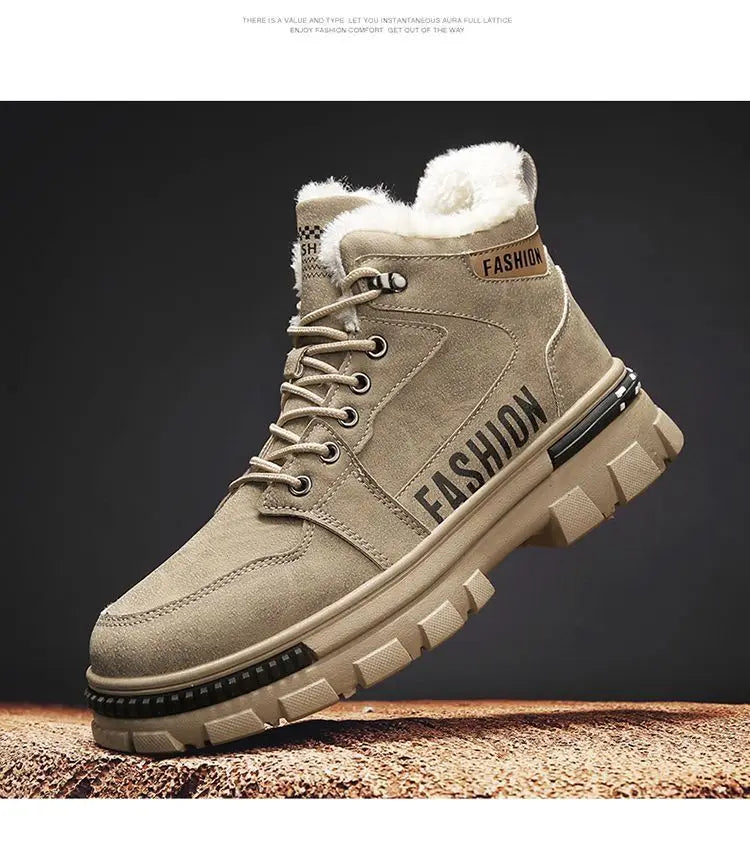 Women Anti Slip Waterproof Work Boots