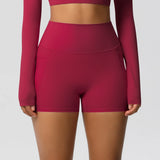 Women's Pocketed Fitness Yoga Shorts