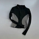 Women Quick Dry Zipper Sports Jacket