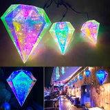 Iridescent Diamond Wall Hanging