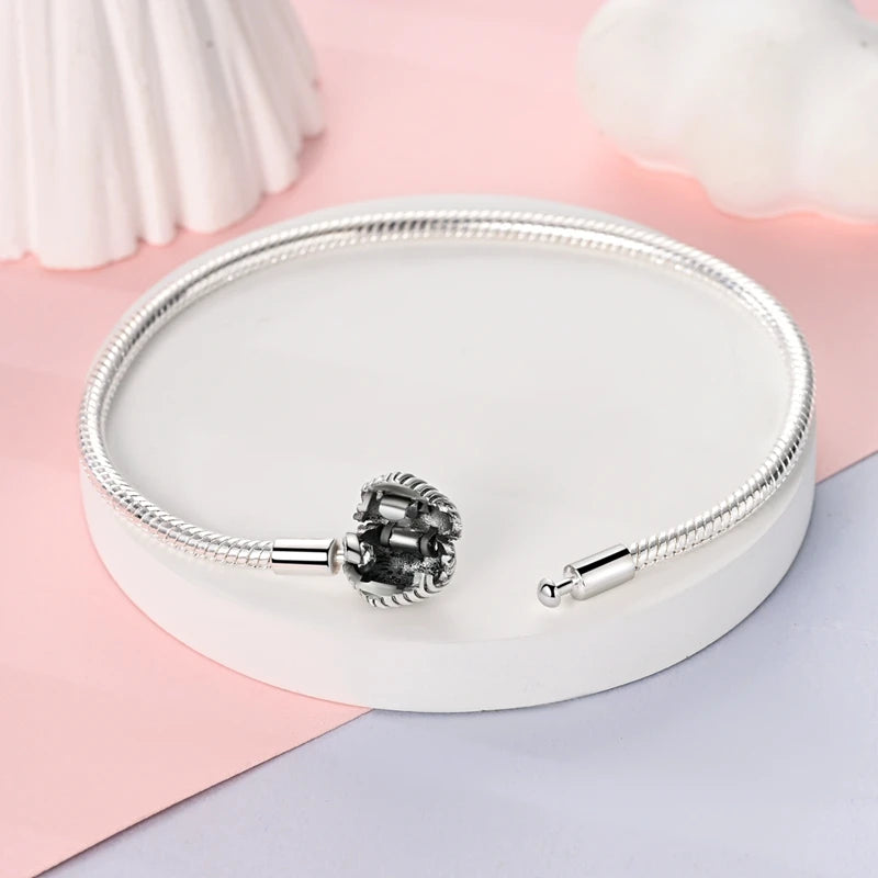 Sterling Silver Heart Bracelet