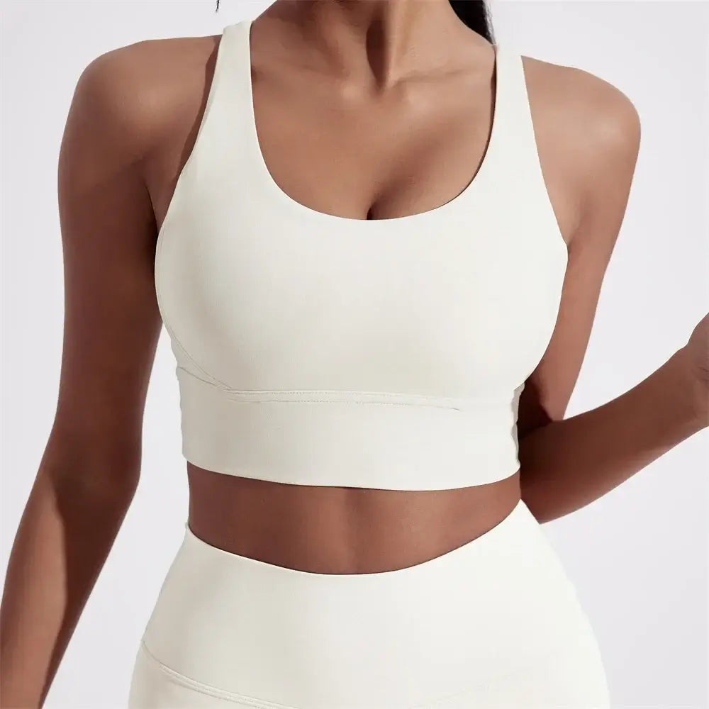 Women Cross Back Training Sports Bra