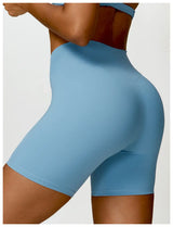 Women High Waist Yoga Fitness Shorts
