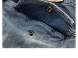 Men’s Classic Washed Blue Jeans