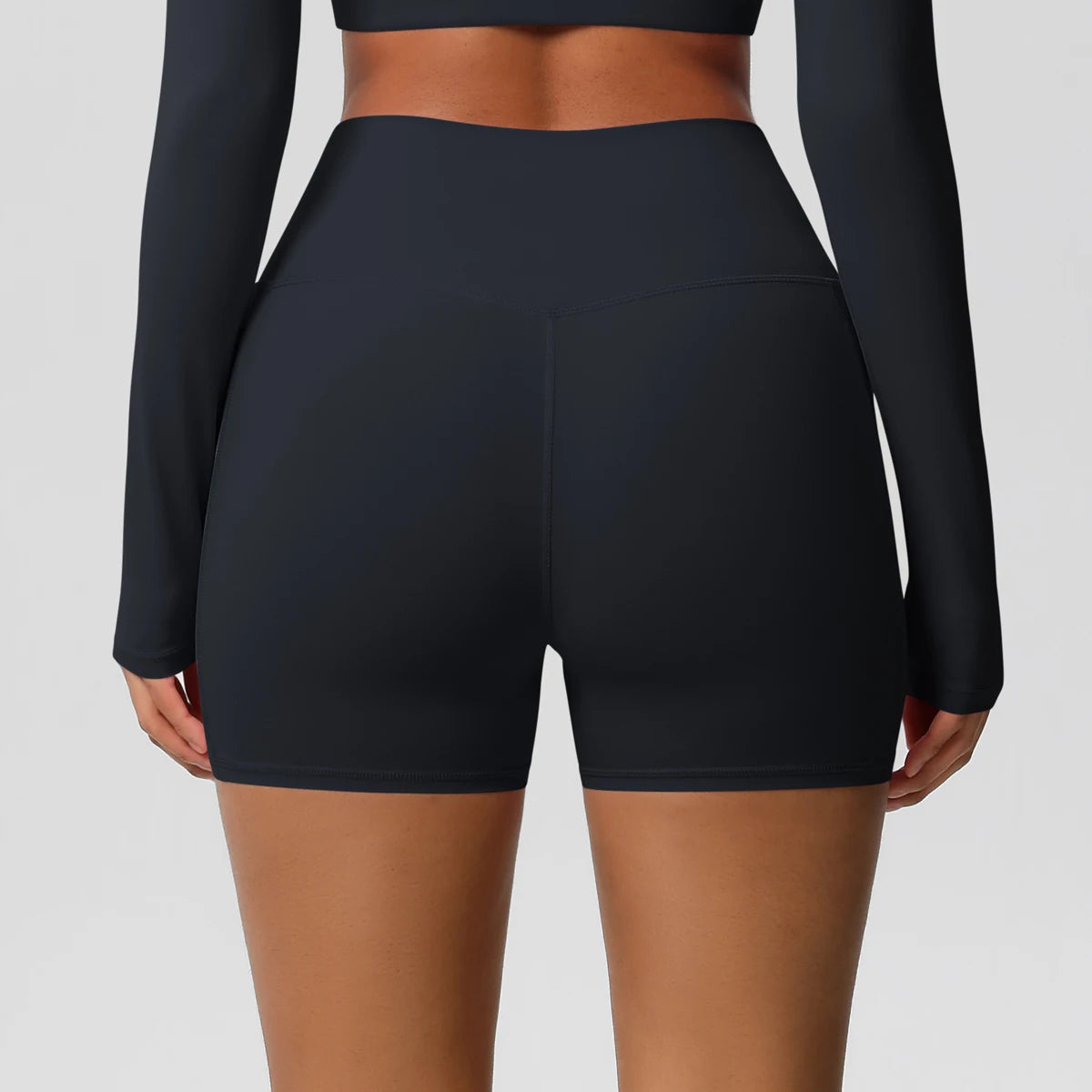 Women's Pocketed Fitness Yoga Shorts