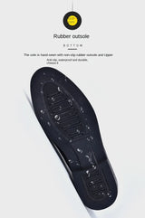 Men’s Black Leather Oxfords