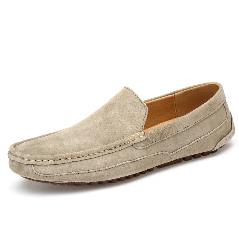 Men’s 2025 Luxury Suede Boat Loafers
