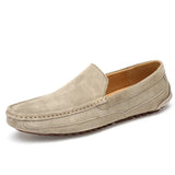 Men’s 2025 Luxury Suede Boat Loafers