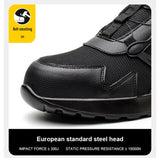 Men Air Cushion Safety Sneakers