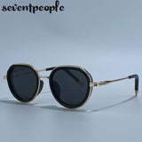 Vintage Round Metal Sunglasses