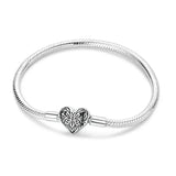 Sterling Silver Heart Bracelet