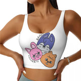 Sparkling Rhinestone Backless Camisole Tank
