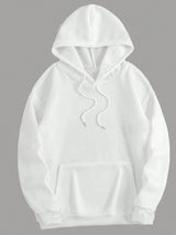 Leopard Print Fleece Hoodie